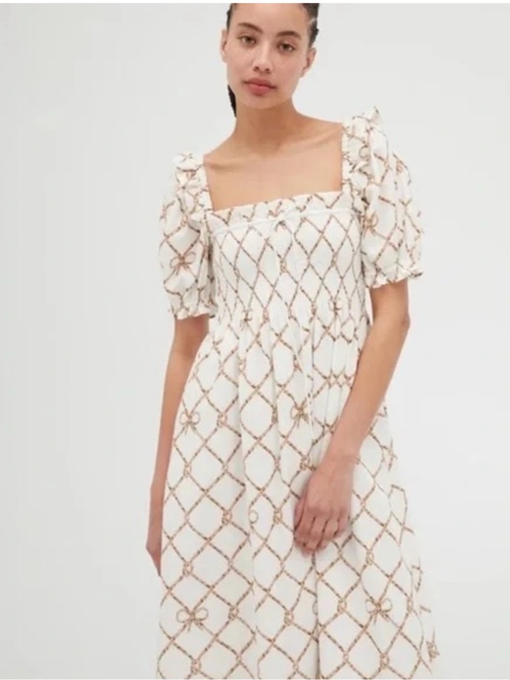 Hill House Scarlett Nautical Trellis Dress